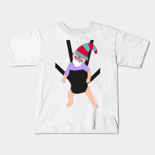 BABY CARRY SANTA Kids T-Shirt